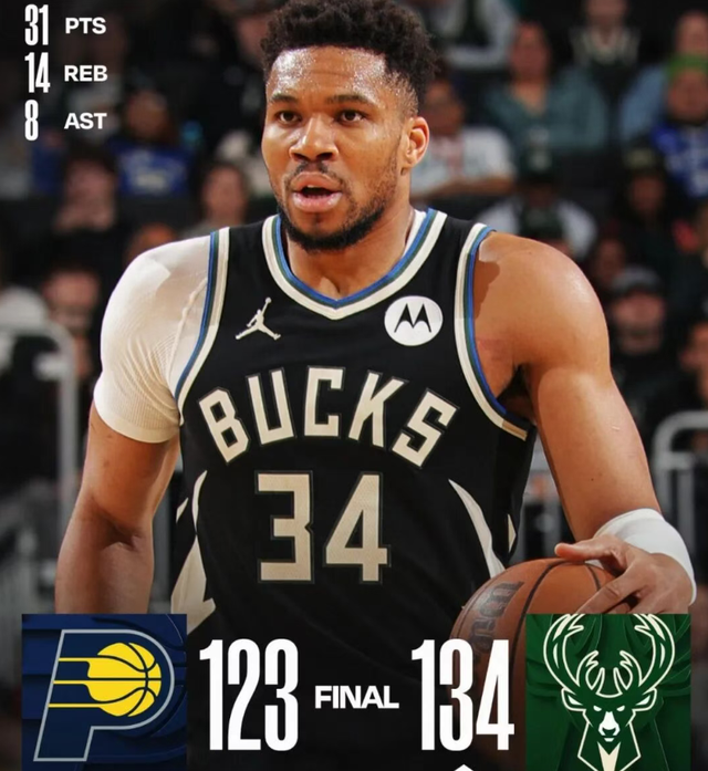 华体会官网下载-23分钟31+14！反关节猛人！字母太疯狂了！